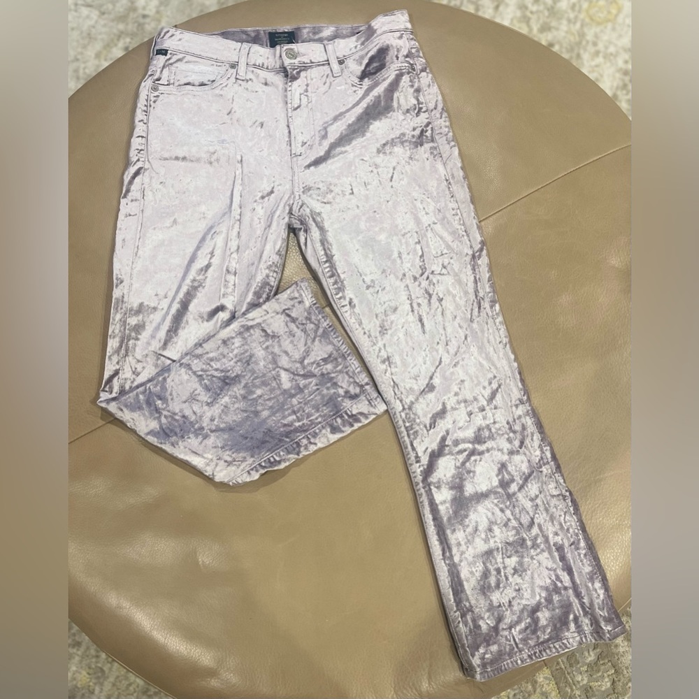 Adorable Citizens of Humanity Purple Crop Jeans